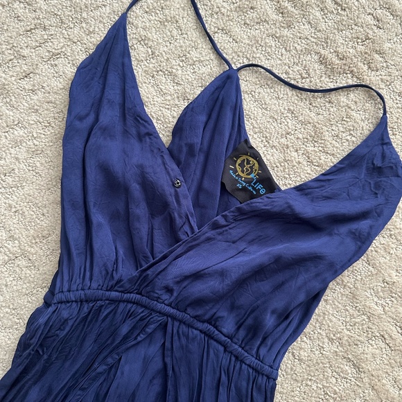 Bluelife High-Low Mini Dress - Picture 3 of 8